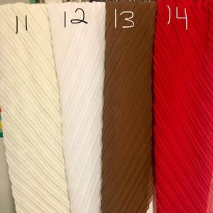 Silk Scarves - Various Colors